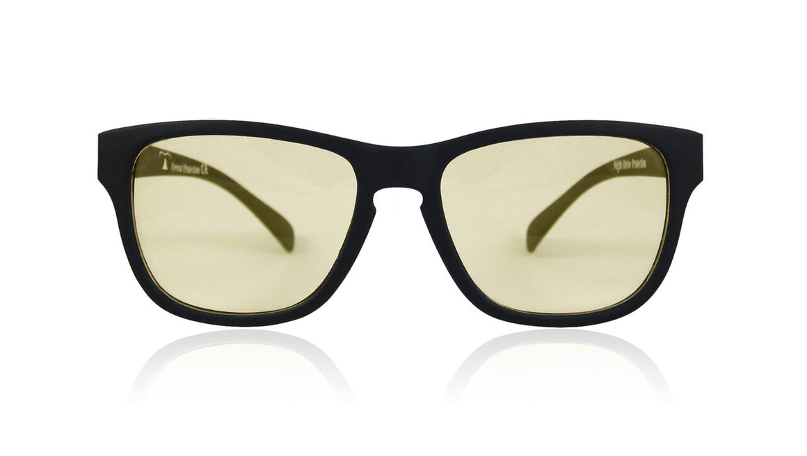 Night Driving Anti-Glare Glasses - Adult - Black