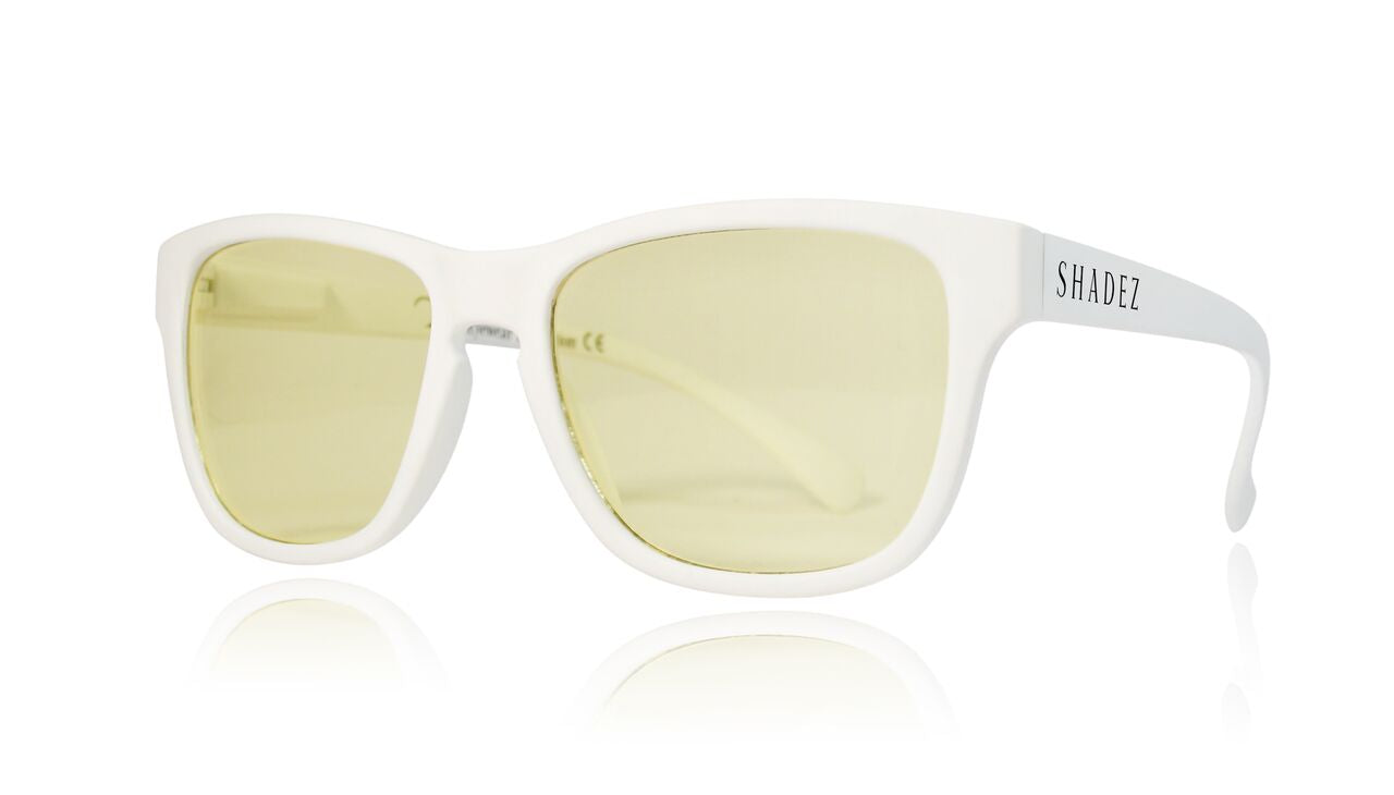 Night Driving Anti-Glare Glasses - Adult - White