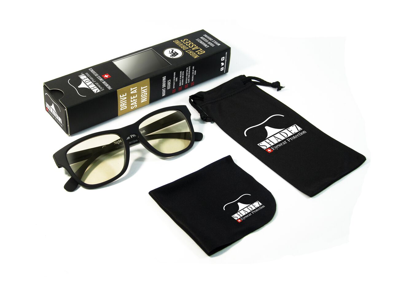 Night Driving Anti Glare Glasses Adult Grey